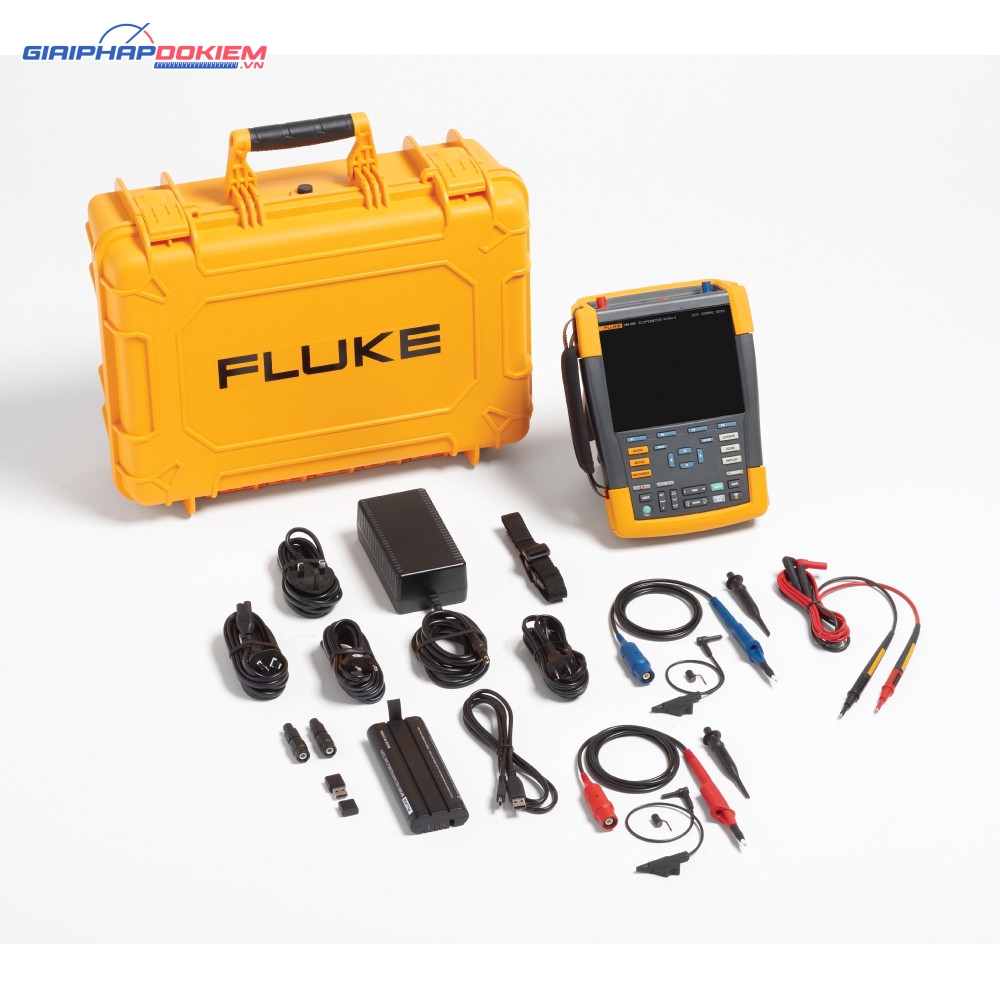 Máy hiện sóng cầm tay FLUKE-190-502-III-S (500Mhz, 2CH, 5 GS/s, Cách ly, FlukeView) 7 Máy hiện sóng cầm tay FLUKE-190-502-III-S (500Mhz, 2CH, 5 GS/s, Cách ly, FlukeView)