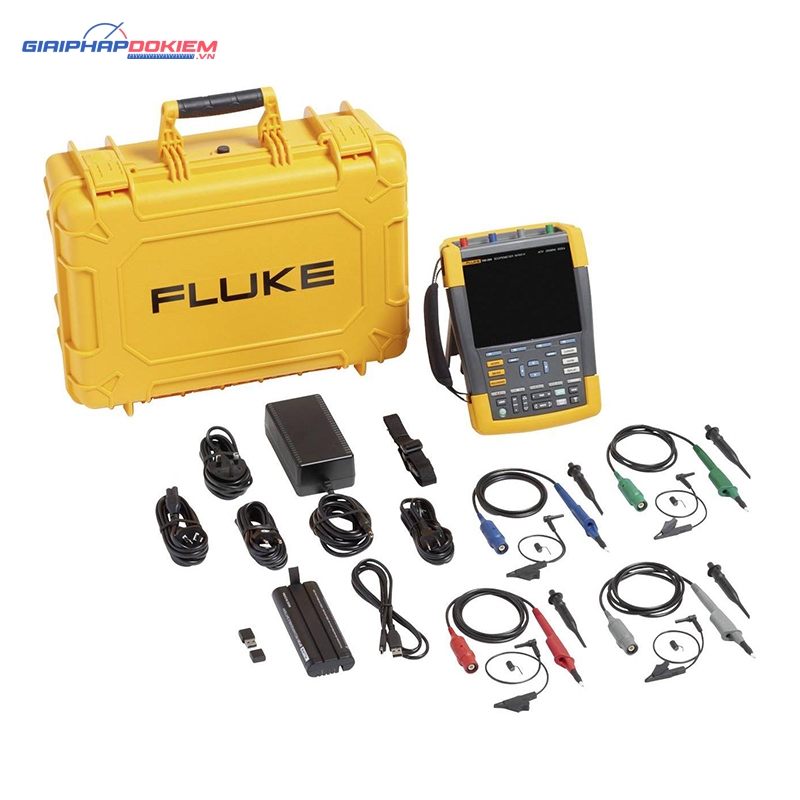 Máy hiện sóng cầm tay FLUKE-190-504-III-S (500Mhz, 4CH, 5 GS/s, Cách ly, FlukeView) 6 Máy hiện sóng cầm tay FLUKE-190-504-III-S (500Mhz, 4CH, 5 GS/s, Cách ly, FlukeView)