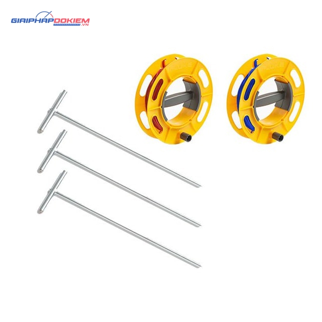 Bộ cọc và dây đo điện trở đất 3 cực FLUKE ES-162P3-2 3 Bộ cọc và dây đo điện trở đất 3 cực FLUKE ES-162P3-2