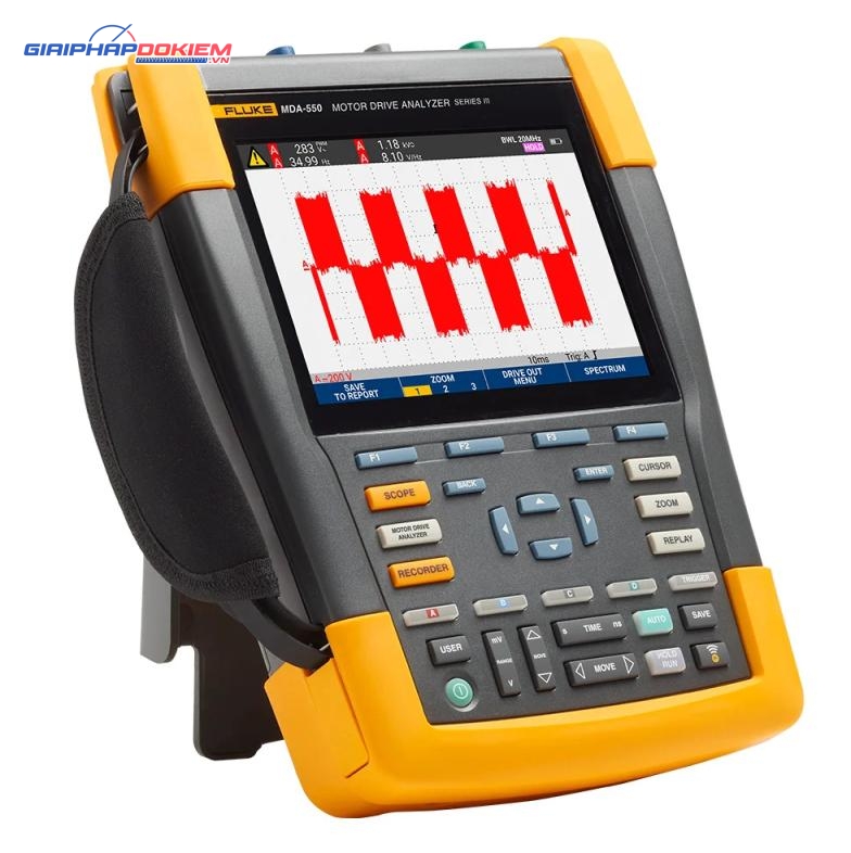 Máy hiện sóng phân tích biến tần, driver động cơ FLUKE-MDA-550-III (500MHz, 400A, 4CH) 10 Máy hiện sóng phân tích biến tần, driver động cơ FLUKE-MDA-550-III (500MHz, 400A, 4CH)