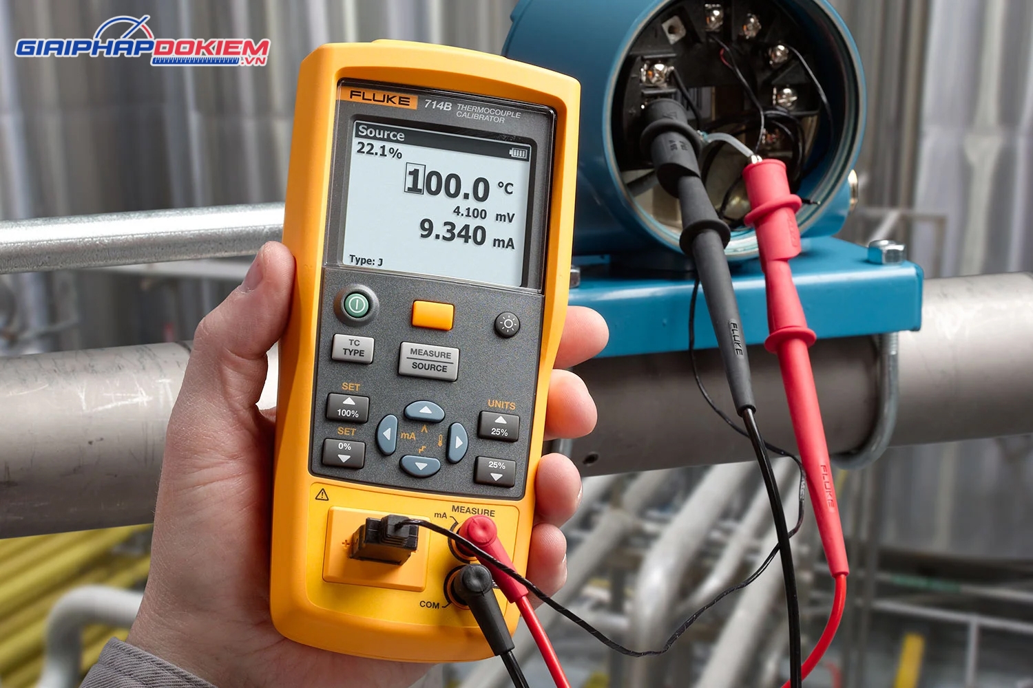 Máy Hiệu chuẩn Cặp nhiệt điện FLUKE-714B/EN (0-24 mA, -10 mV-75 mV, Thermocouple) 7 Máy Hiệu chuẩn Cặp nhiệt điện FLUKE-714B/EN (0-24 mA, -10 mV-75 mV, Thermocouple)