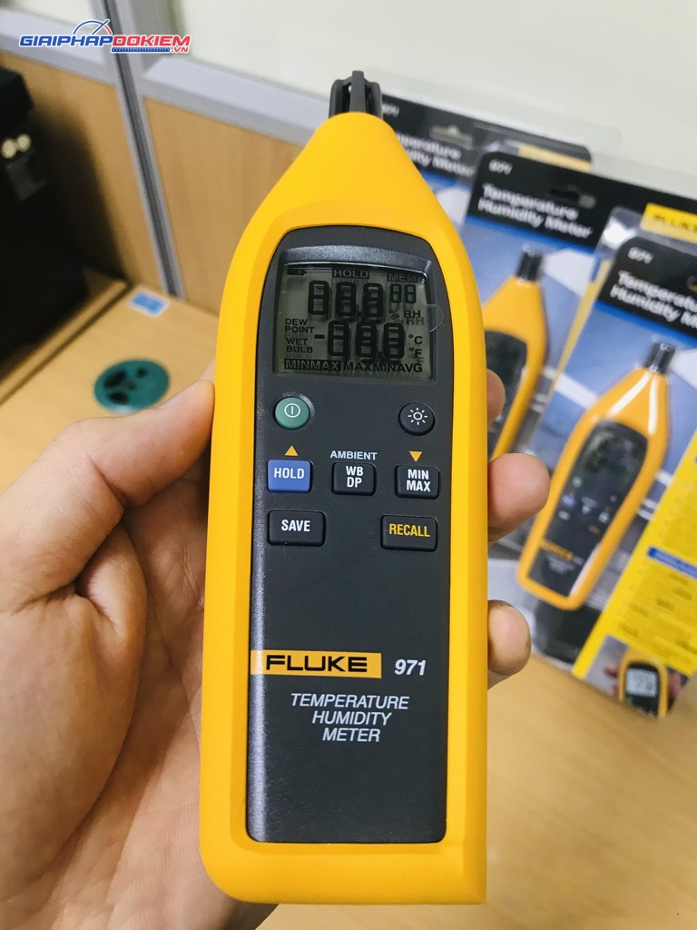 Thiết bị đo nhiệt độ, độ ẩm FLUKE-971 (60°C, 95%) 5 Thiết bị đo nhiệt độ, độ ẩm FLUKE-971 (60°C, 95%)