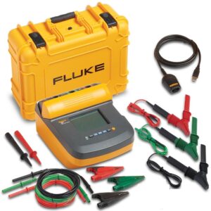 Máy đo điện trở cách điện FLUKE-1555/KIT (10kV, 2TΩ, Chứng chỉ hiệu chuẩn, hộp cứng IP67)