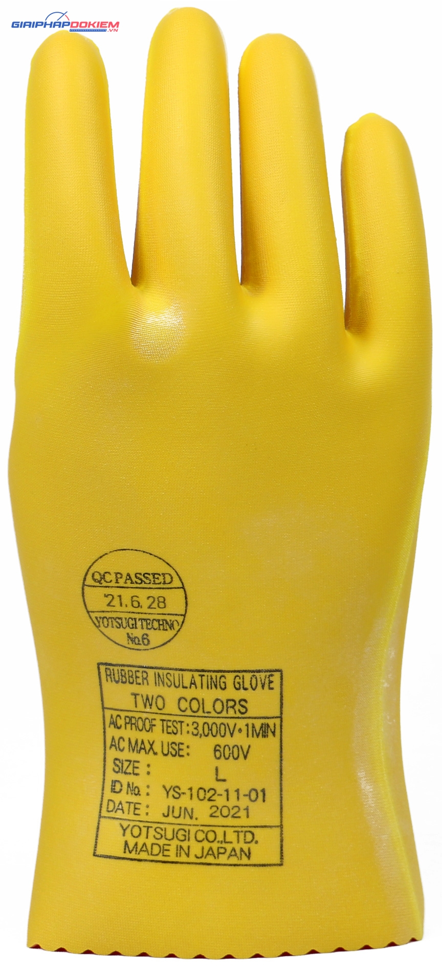 Găng Tay Cách Điện (2 Lớp) Yotsugi YS102-11-01 (600V) 4 Găng Tay Cách Điện (2 Lớp) Yotsugi YS102-11-01 (600V)