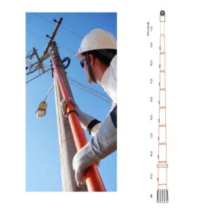 Sào thao tác 3.82m Ritz VTT 1/3 (110kV) 9 Sào thao tác 3.82m Ritz VTT 1/3 (110kV)