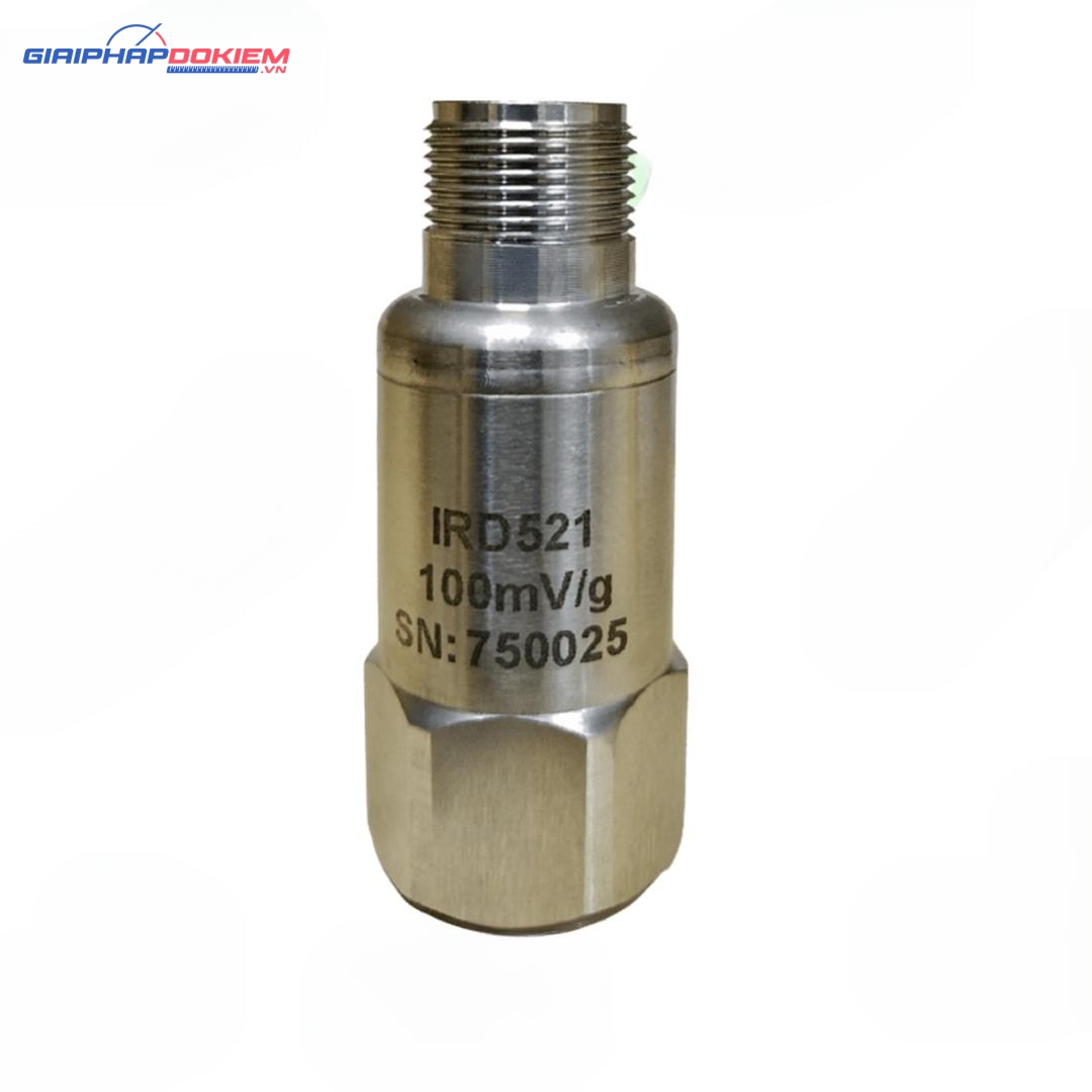 Cảm biến rung công nghiệp IRD IRD521 (100 mV/g, 2 Pin MS, 1/4"-28 UNF Female) 9 Cảm biến rung công nghiệp IRD IRD521