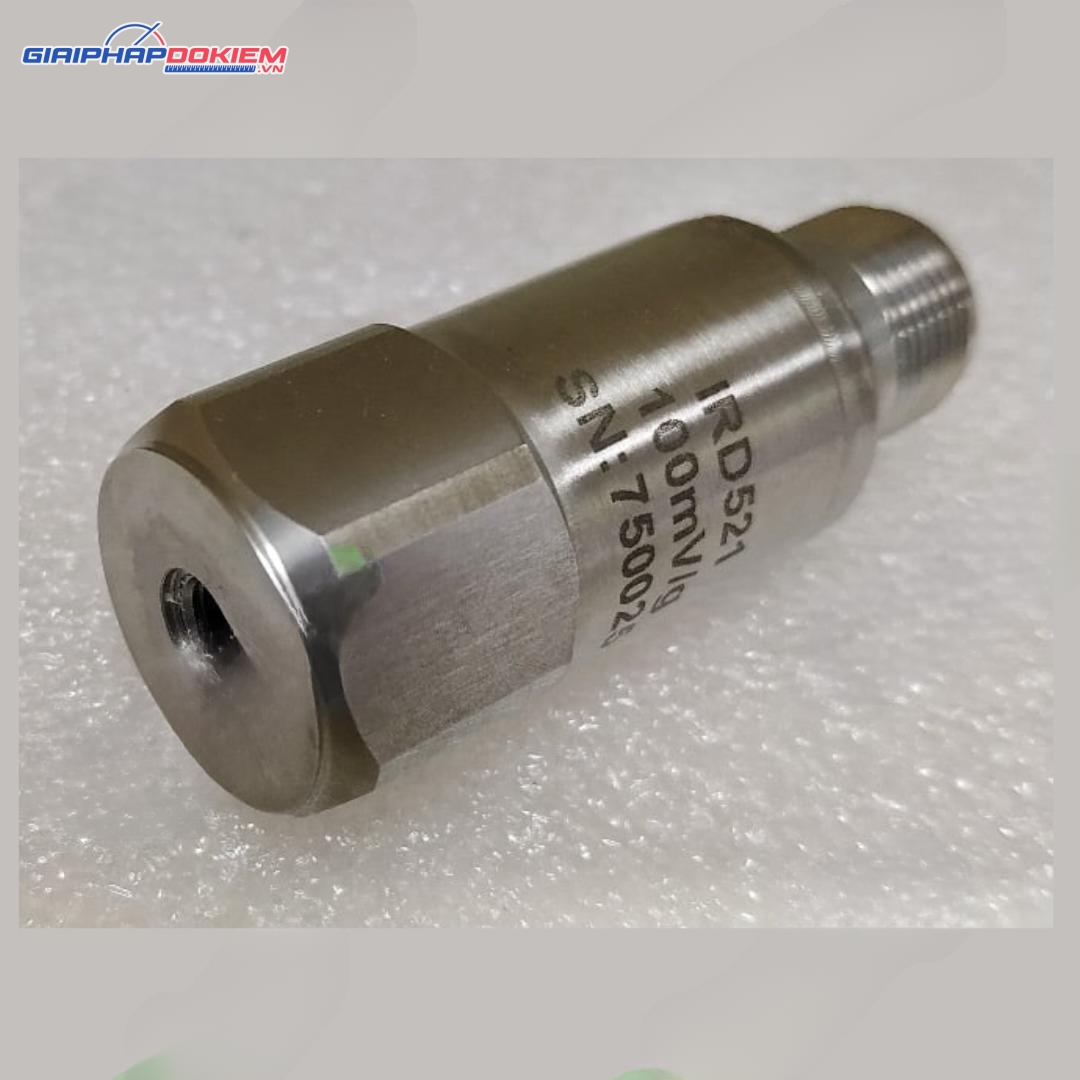 Cảm biến rung công nghiệp IRD IRD521 (100 mV/g, 2 Pin MS, 1/4"-28 UNF Female) 10 Cảm biến rung công nghiệp IRD IRD521 (100 mV/g, 2 Pin MS, 1/4