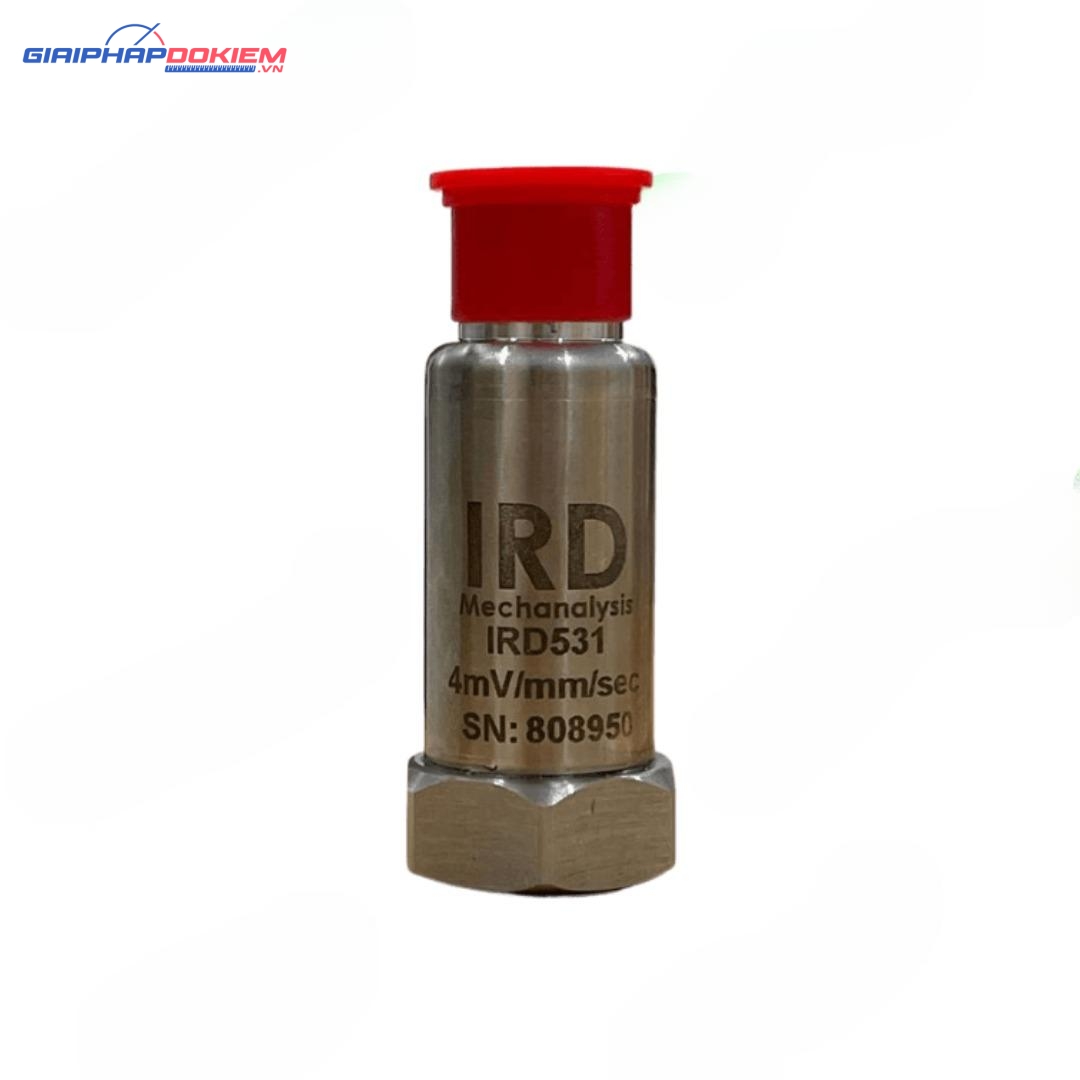 Cảm biến rung công nghiệp IRD IRD531 (4mV/mm/s, 2 Pin MS, 1/4"-28UNF Female) 3 Cảm biến rung công nghiệp IRD IRD531