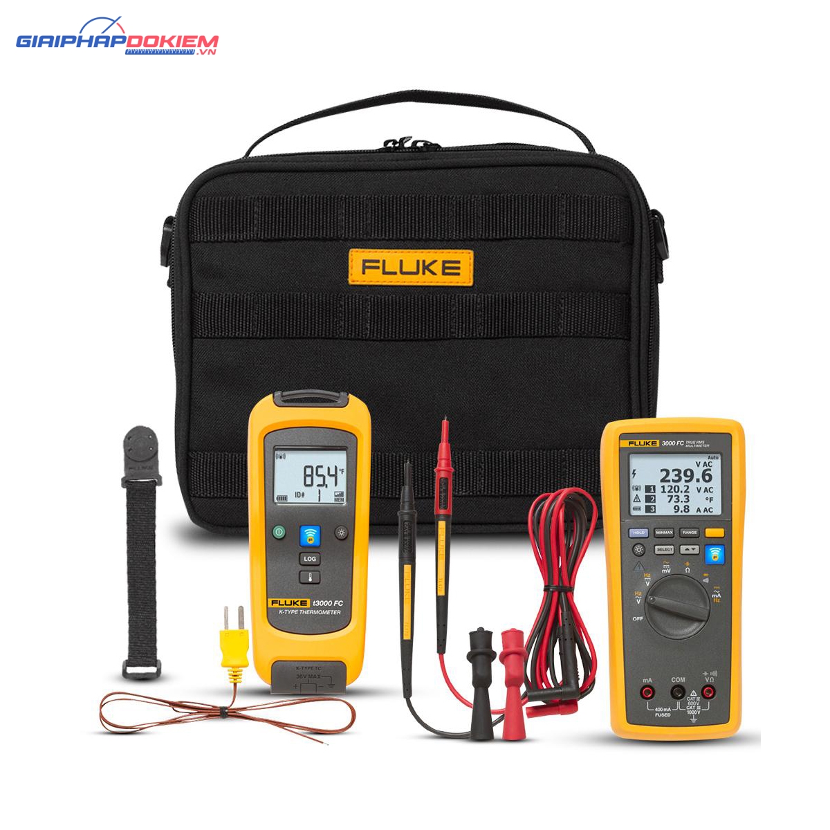Nhiệt kế cặp nhiệt điện FLUKE FLK-T3000FC (Fluke-T3000 FC, Wireless) 11 Nhiệt kế cặp nhiệt điện FLUKE FLK-T3000FC (Fluke-T3000 FC, Wireless)