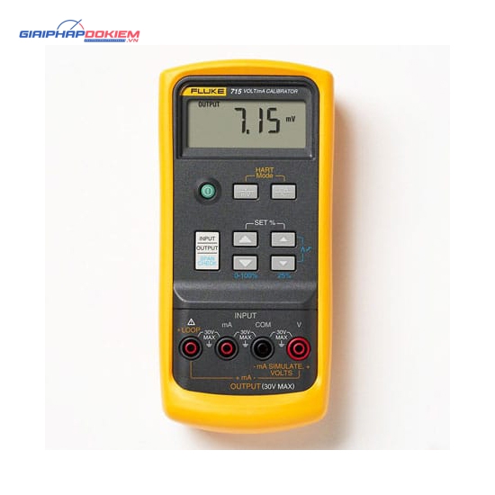 Thiết bị hiệu chuẩn vòng lặp FLUKE-715 (Đo và tạo nguồn: 0 - 20 V, 0 - 24 mA) 4 Thiết bị hiệu chuẩn vòng lặp FLUKE-715 (Đo và tạo nguồn: 0 - 20 V, 0 - 24 mA)