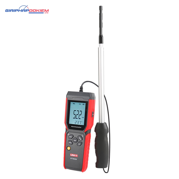 Máy đo tốc độ, lưu lượng gió ống thông gió Uni-T UT362H 1 Máy đo tốc độ, lưu lượng gió ống thông gió Uni-T UT362H
