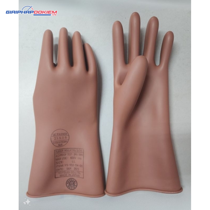 Găng Tay Cách Điện Hạ Thế Yotsugi YS102-04-00 (600V) 3 Găng Tay Cách Điện Hạ Thế Yotsugi YS102-04-00 (600V)