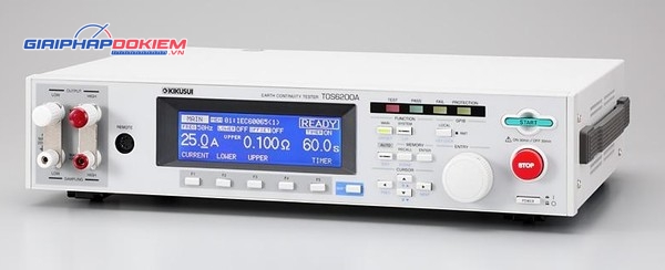 Thiết bị kiểm tra kết nối tiếp địa KIKUSUI TOS6200A 10 Thiết bị kiểm tra kết nối tiếp địa KIKUSUI TOS6200A