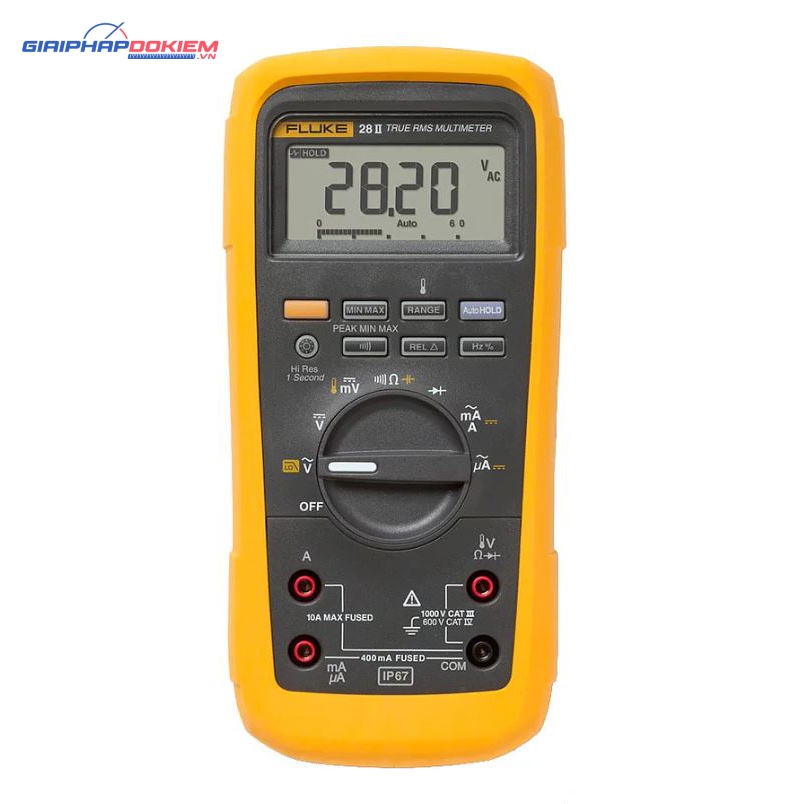 Đồng hồ vạn năng công nghiệp FLUKE-28II (IP67,0.05 %) 3 Đồng hồ vạn năng công nghiệp FLUKE-28II (IP67,0.05 %)