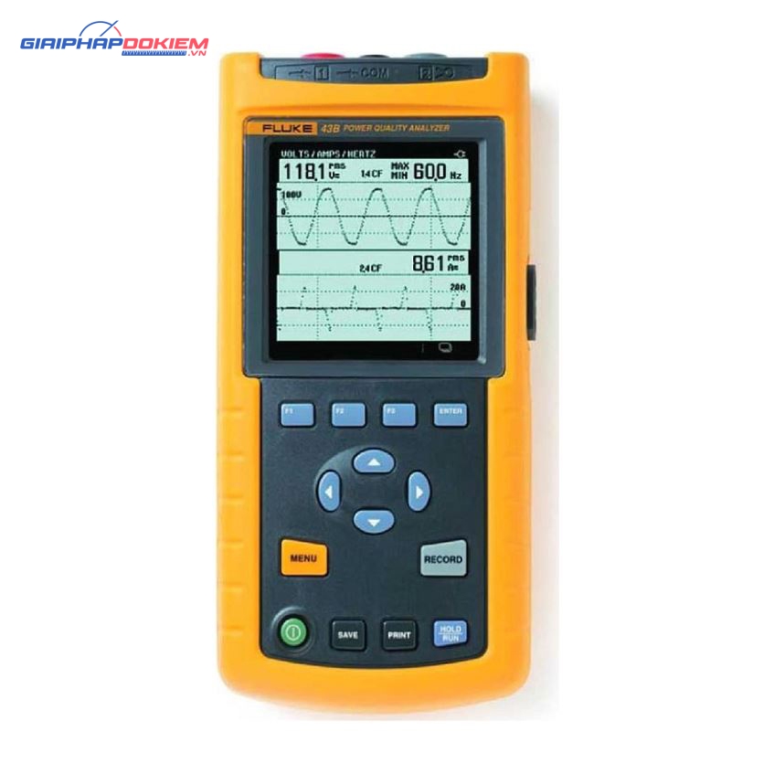 Máy phân tích chất lượng điện một pha Fluke 43B 4 Máy phân tích chất lượng điện một pha Fluke 43B