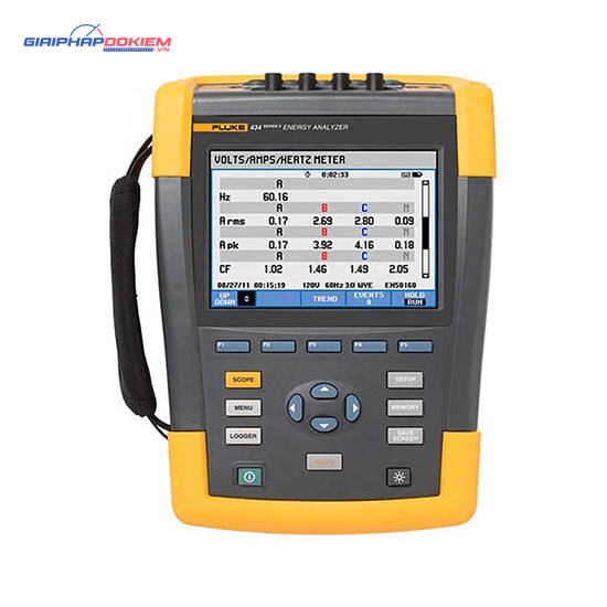 Thiết bị phân tích chất lượng công suất Fluke 434/003 4 Thiết bị phân tích chất lượng công suất Fluke 434/003