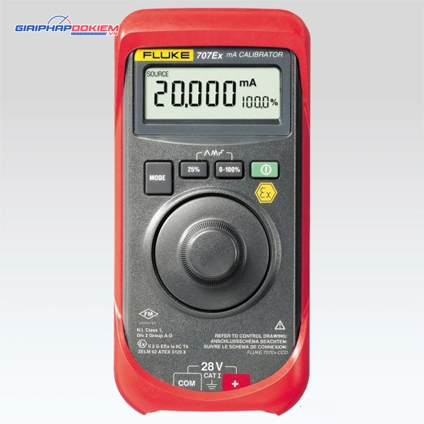 Thiết Bị Hiệu Chuẩn Dòng Điện FLUKE 707EX 4 Thiết Bị Hiệu Chuẩn Dòng Điện FLUKE 707EX