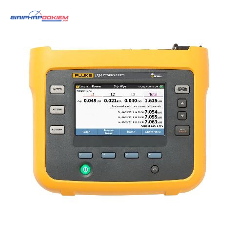 Máy ghi điện ba pha FLUKE-1734/B (Chưa có kìm đo, Wifi) 2 Máy ghi điện ba pha FLUKE-1734/B (Chưa có kìm đo, Wifi)