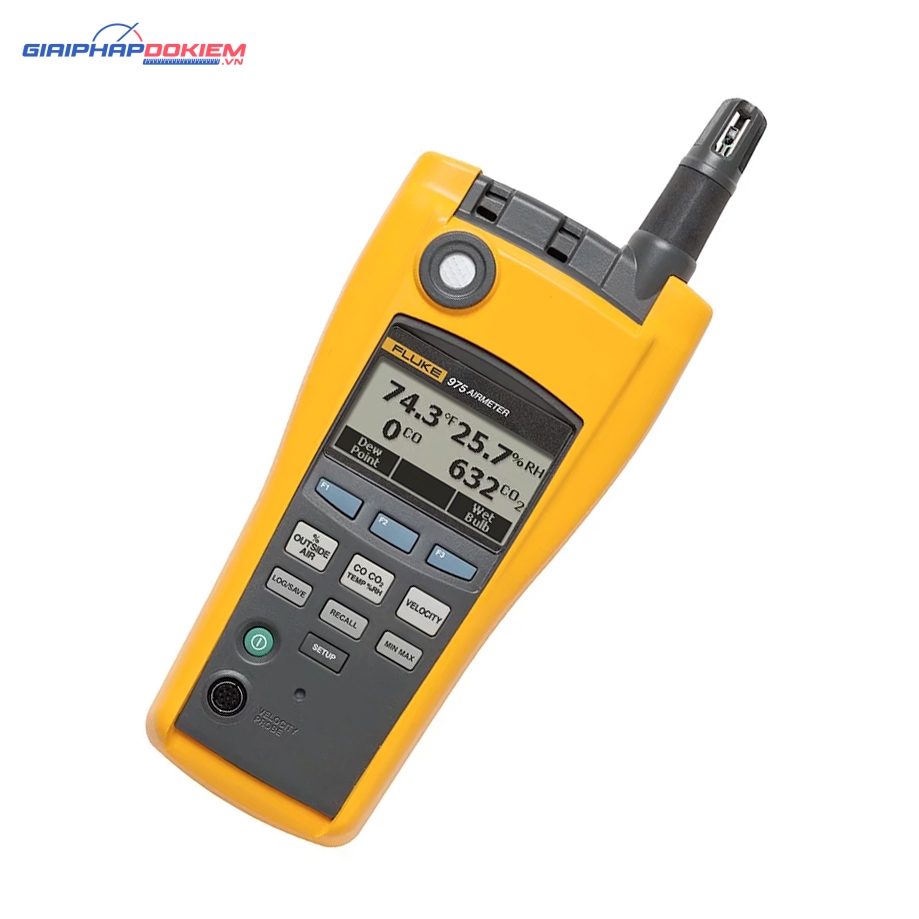 Máy đo chất lượng không khí Fluke 975 (nhiệt độ, độ ẩm, CO, CO2) 4 Máy đo chất lượng không khí Fluke 975 (nhiệt độ, độ ẩm, CO, CO2)
