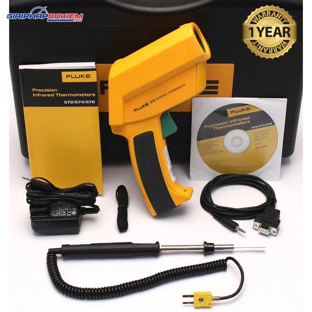 Súng đo nhiệt độ bằng hồng ngoại Fluke-574-NI (900℃, SW NONINCENDIVE) 3 Súng đo nhiệt độ bằng hồng ngoại Fluke-574-NI (900℃, SW NONINCENDIVE)