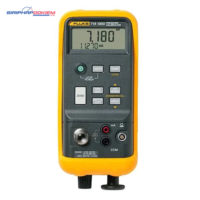 Máy hiệu chuẩn áp suất FLUKE 718 100G (100psi, 7bar, 689.48 kpa, bơm tay) 2 Máy hiệu chuẩn áp suất FLUKE 718 100G (100psi, 7bar, 689.48 kpa, bơm tay)