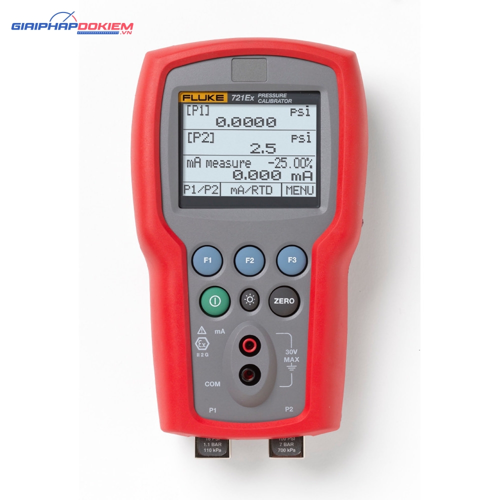 Thiết bị hiệu chuẩn áp suất chính xác FLUKE-721EX-3615 (Intrinsically Safe, 0~103,4 bar) 6 Thiết bị hiệu chuẩn áp suất chính xác FLUKE-721EX-3615 (Intrinsically Safe, 0~103,4 bar)