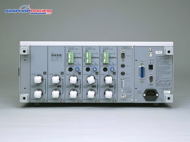 Máy phân tích sóng hài/nhấp nháy KIKUSUI KHA3000 6 Máy phân tích sóng hài/nhấp nháy KIKUSUI KHA3000