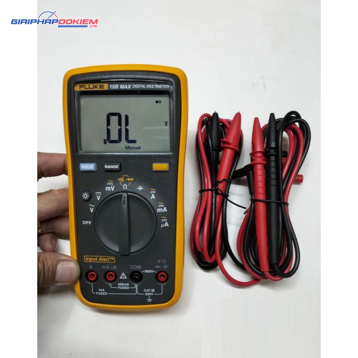 Đồng hồ vạn năng FLUKE 17B MAX KIT (1000V, 0.5%+3, IP40) 4 Đồng hồ vạn năng FLUKE 17B MAX KIT (1000V, 0.5%+3, IP40)