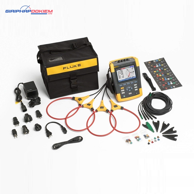 Máy Phân Tích Chất Lượng Điện Và Năng Lượng Điện Ba Pha - FLUKE 435-II 9 Máy Phân Tích Chất Lượng Điện Và Năng Lượng Điện Ba Pha - FLUKE 435-II