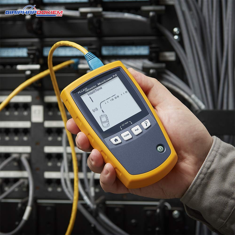 Bộ máy test cáp mạng LAN MICROSCANNER2 MS2- 100 7 Bộ máy test cáp mạng LAN MICROSCANNER2 MS2- 100