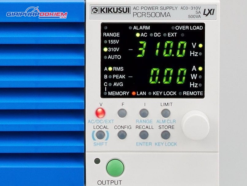 Máy cấp nguồn AC nhỏ gọn KIKUSUI PCR-MA Series (Compact AC power supply) 17 Máy cấp nguồn AC nhỏ gọn KIKUSUI PCR-MA Series (Compact AC power supply)