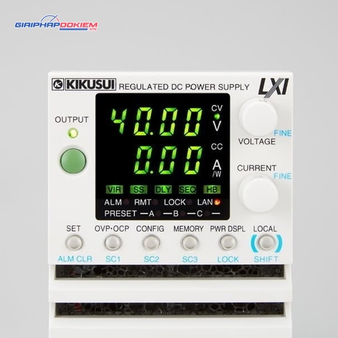 Máy cấp nguồn DC KIKUSUI PWR401MH (DC Power supply) 3 Máy cấp nguồn DC KIKUSUI PWR401MH (DC Power supply)