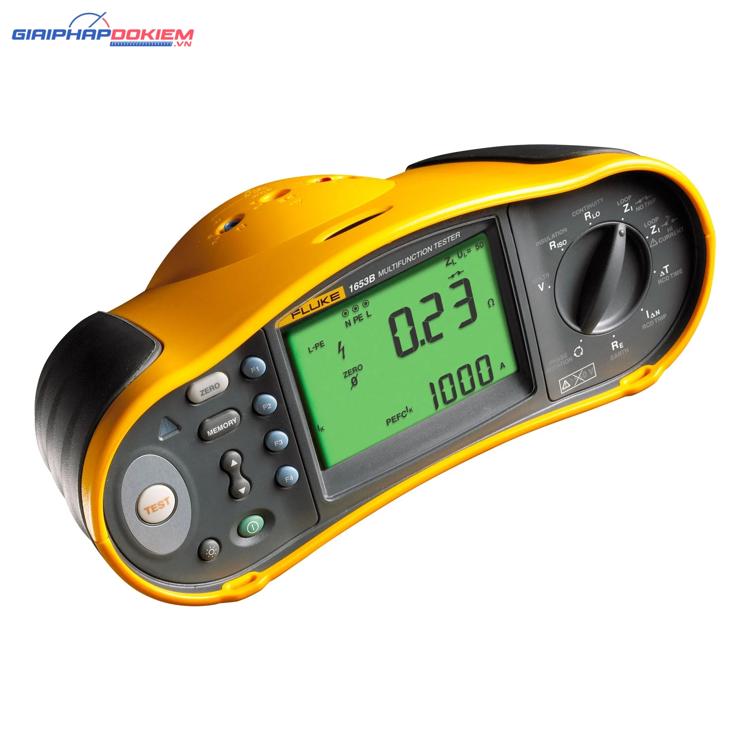 Thiết bị kiểm tra lắp đặt điện đa năng FLUKE 1653B 3 Thiết bị kiểm tra lắp đặt điện đa năng FLUKE 1653B