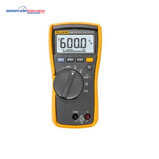 Đồng hồ vạn năng kỹ thuật số FLUKE-110/APAC (FLUKE-110, 600VAC/DC, True-RMS) 2 Đồng hồ vạn năng kỹ thuật số FLUKE-110/APAC (FLUKE-110, 600VAC/DC, True-RMS)