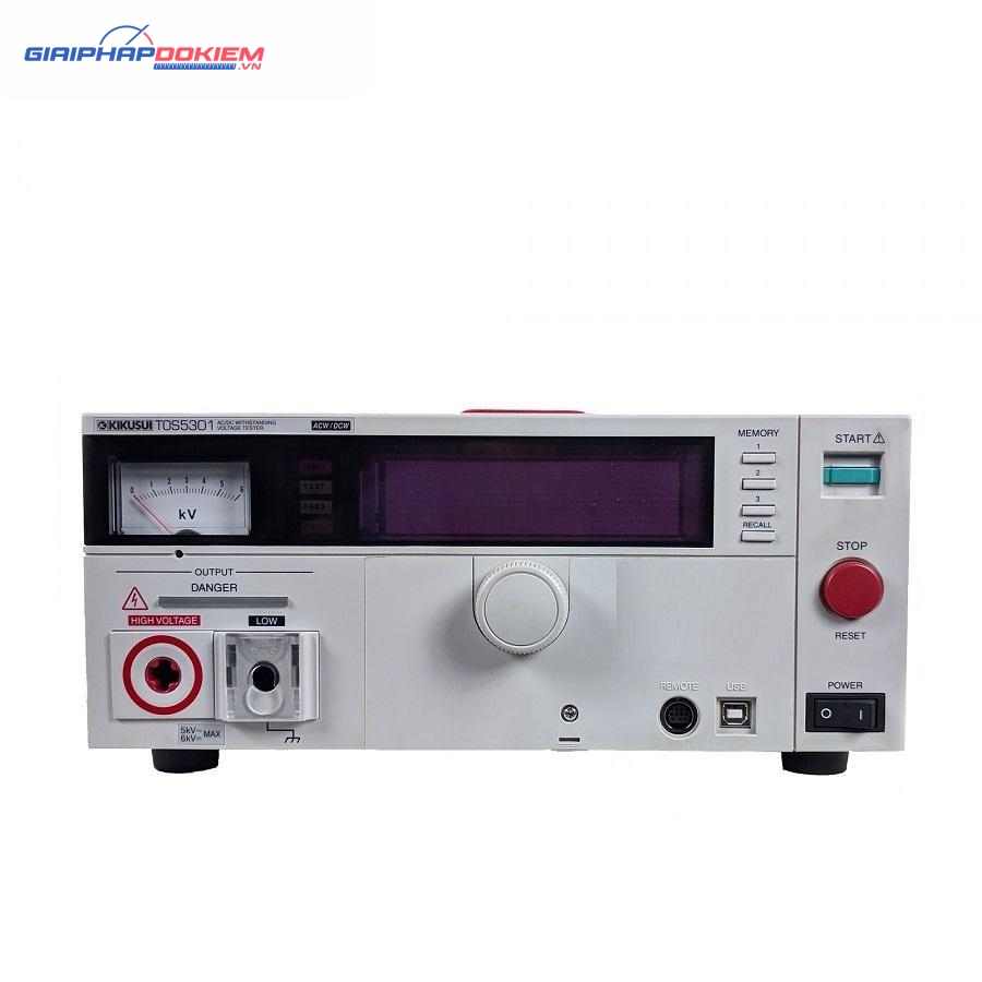 Thiết bị kiểm tra điện áp chịu đựng KIKUSUI TOS5301 (AC/DC Hipot tester) 5 Thiết bị kiểm tra điện áp chịu đựng KIKUSUI TOS5301 (AC/DC Hipot tester)