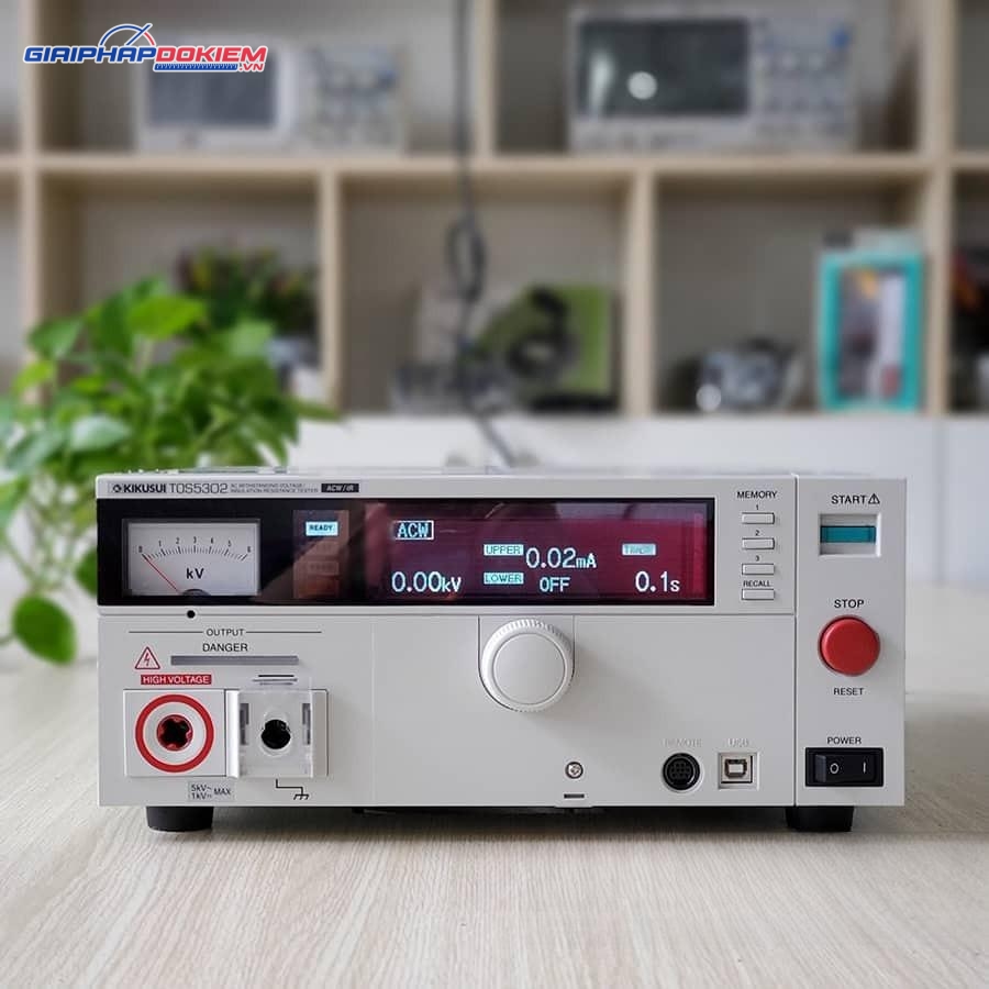Thiết bị kiểm tra điện áp chịu đựng KIKUSUI TOS5302 (AC Hipot tester) 12 Thiết bị kiểm tra điện áp chịu đựng KIKUSUI TOS5302 (AC Hipot tester)