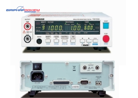 Thiết bị kiểm tra điện trở cách điện KIKUSUI TOS7200 (Insulation resistance tester) 6 Thiết bị kiểm tra điện trở cách điện KIKUSUI TOS7200 (Insulation resistance tester)
