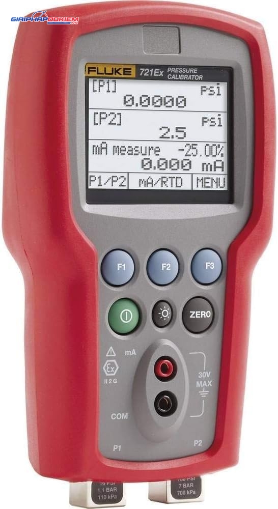 Thiết bị hiệu chuẩn áp suất chính xác FLUKE-721EX-3630 (Intrinsically Safe, 0~200 bar) 6 Thiết bị hiệu chuẩn áp suất chính xác FLUKE-721EX-3630 (Intrinsically Safe, 0~200 bar)