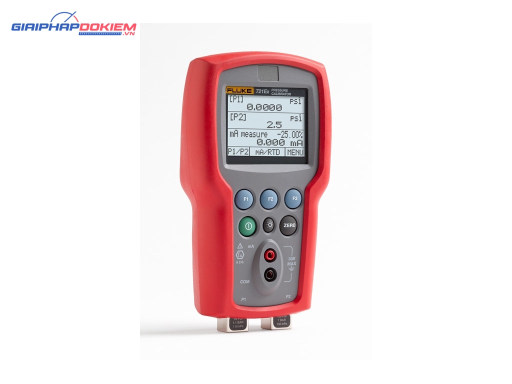 Thiết bị hiệu chuẩn áp suất chính xác FLUKE-721EX-1630 (Intrinsically Safe, 0~200 bar) 6 Thiết bị hiệu chuẩn áp suất chính xác FLUKE-721EX-1630 (Intrinsically Safe, 0~200 bar)