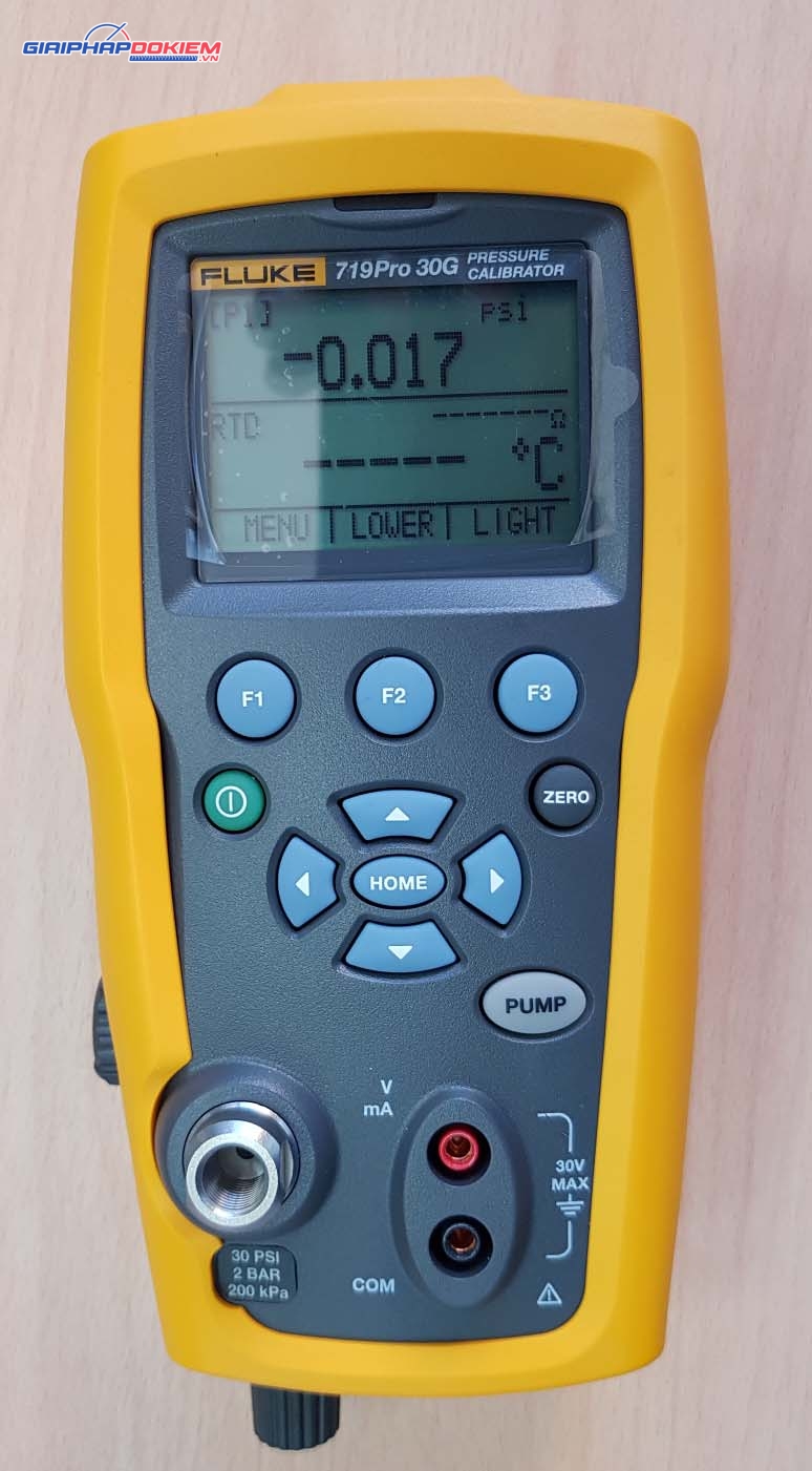 Máy hiệu chuẩn áp suất FLUKE-719PRO-30G (30 psig) 8 Máy hiệu chuẩn áp suất FLUKE-719PRO-30G (30 psig)