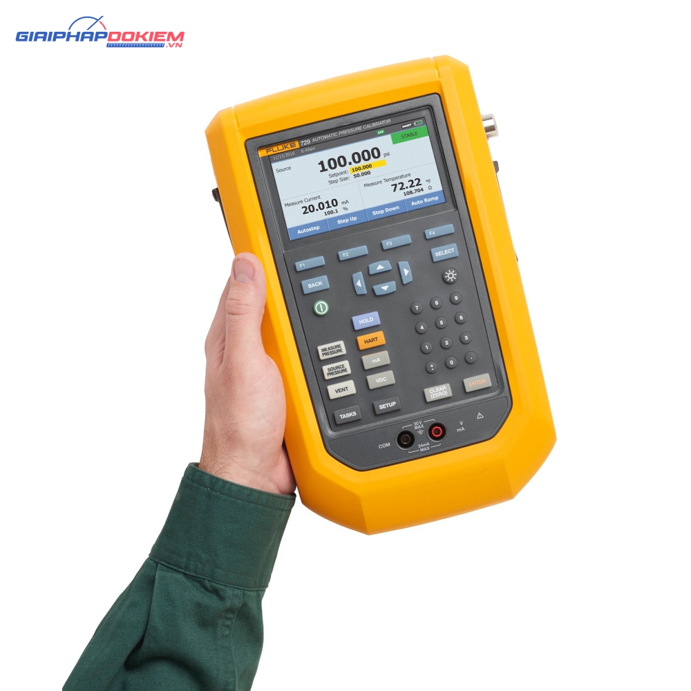 Máy hiệu chuẩn áp suất tự động FLUKE FLK-729 300G FC (300 psi, 20 bar) 20 Máy hiệu chuẩn áp suất tự động FLUKE FLK-729 300G FC (300 psi, 20 bar)