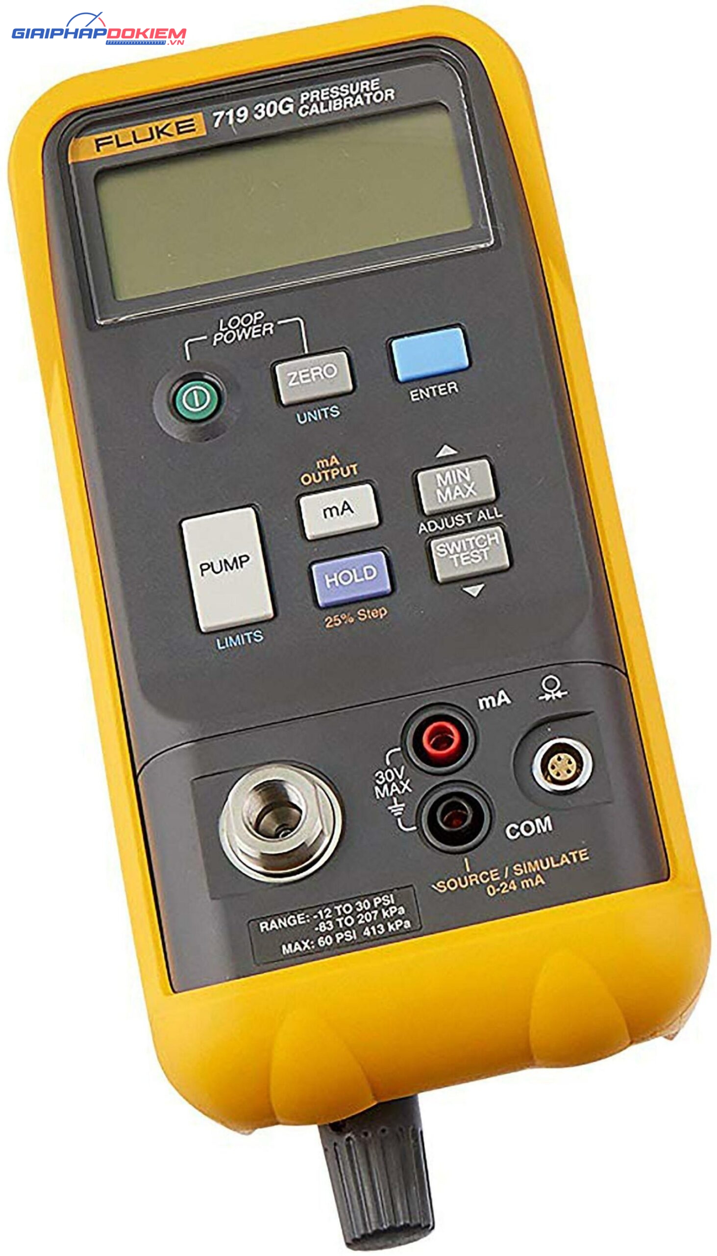 Máy hiệu chuẩn áp suất di động FLUKE-719 30G (30 psi, 2 bar) 9 Máy hiệu chuẩn áp suất di động FLUKE-719 30G (30 psi, 2 bar)