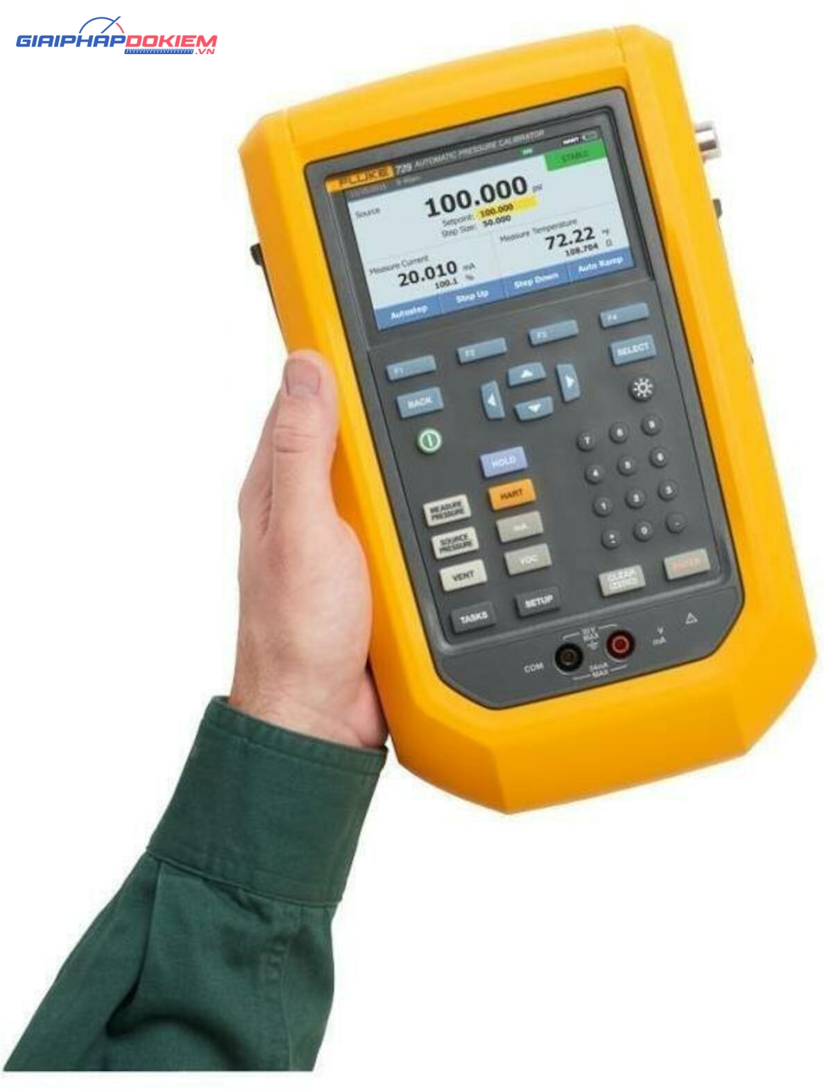 Máy hiệu chuẩn áp suất tự động FLUKE 729 300G (300 psi, 20 bar) 8 Máy hiệu chuẩn áp suất tự động FLUKE 729 300G (300 psi, 20 bar)