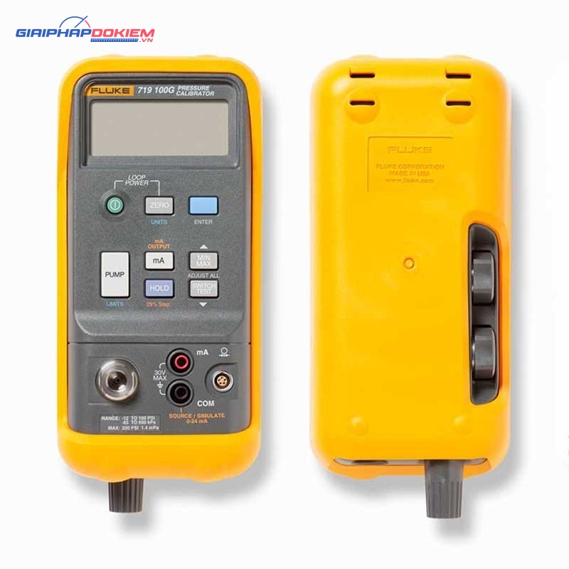 Máy hiệu chuẩn áp suất di động FLUKE-719 100G (100 psi, 7 bar) 8 Máy hiệu chuẩn áp suất di động FLUKE-719 100G (100 psi, 7 bar)