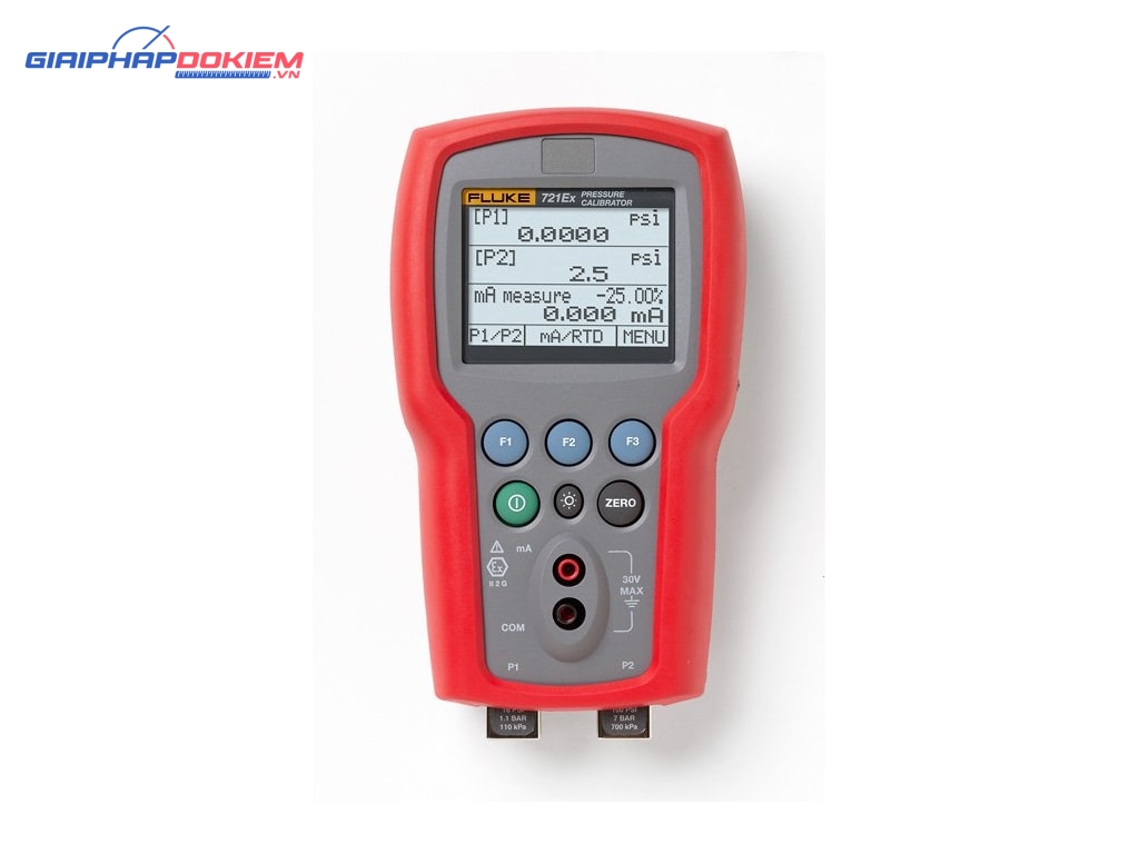 Thiết bị hiệu chuẩn áp suất chính xác FLUKE 721Ex-3601 (Intrinsically Safe, -0,83~6,9 bar) 15 Thiết bị hiệu chuẩn áp suất chính xác FLUKE 721Ex-3601 (Intrinsically Safe, -0,83~6,9 bar)