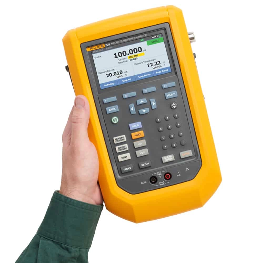 Máy hiệu chuẩn áp suất di động FLUKE-729 150G FC (150 psi, 10 bar) 10 Máy hiệu chuẩn áp suất di động FLUKE-729 150G FC (150 psi, 10 bar)
