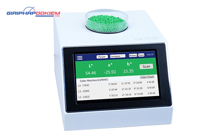 Máy đo màu để bàn Linshang LS177 3 Máy đo màu để bàn Linshang LS177