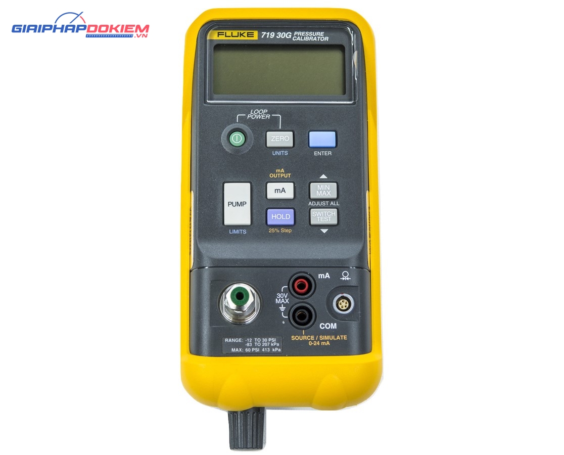 Máy hiệu chuẩn áp suất di động FLUKE-719 30G (30 psi, 2 bar) 6 Máy hiệu chuẩn áp suất di động FLUKE-719 30G (30 psi, 2 bar)