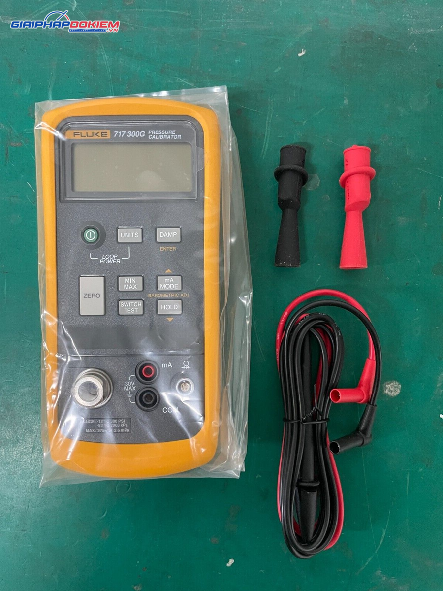 Máy hiệu chuẩn áp suất FLUKE-717 300G (300 psi, 20 bar) 8 Máy hiệu chuẩn áp suất FLUKE-717 300G (300 psi, 20 bar)