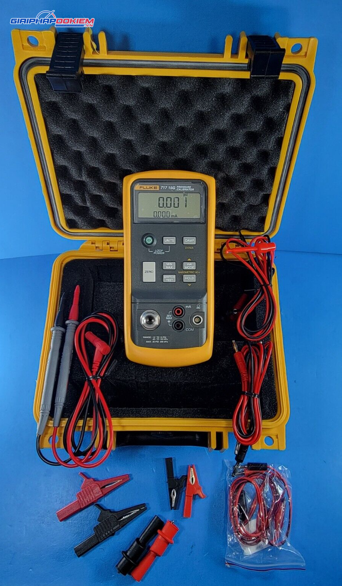 Máy hiệu chuẩn áp suất FLUKE-717 15G 4 Máy hiệu chuẩn áp suất FLUKE-717 15G